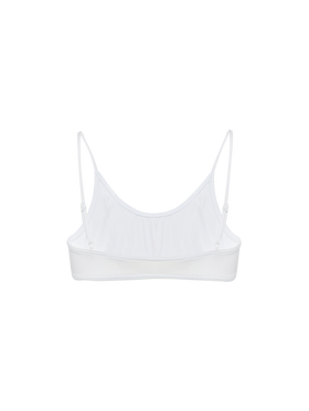 Judy white bralette beach top Judy - MC2 Saint Barth