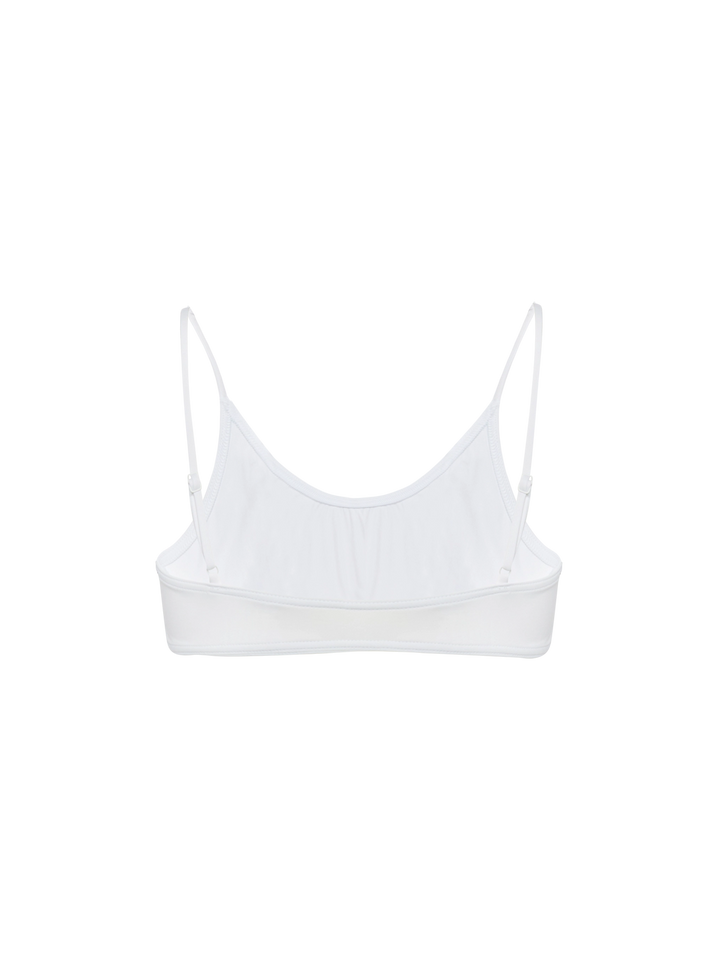 Judy white bralette beach top Judy - MC2 Saint Barth