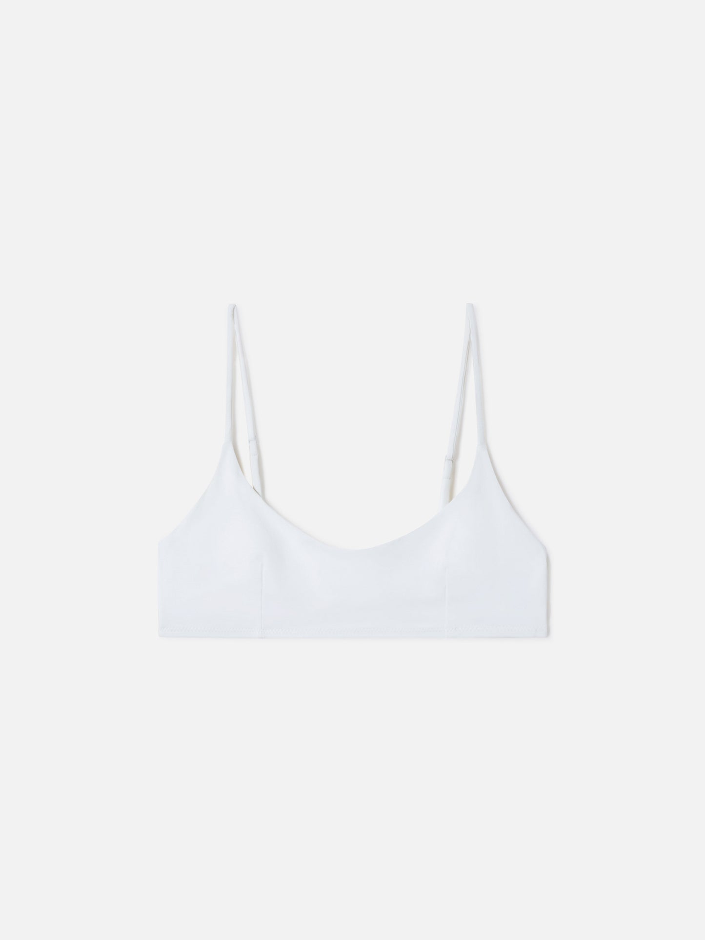 Top de bikini bralette White Judy 
