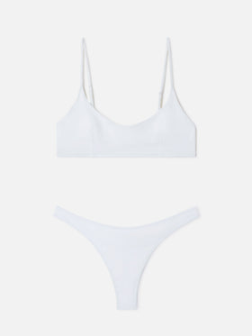 Bikini bralette blanco Judy Naomi 