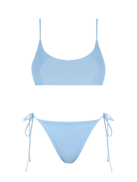 Woman light blue bralette bikini Judy Naomi - MC2 Saint Barth