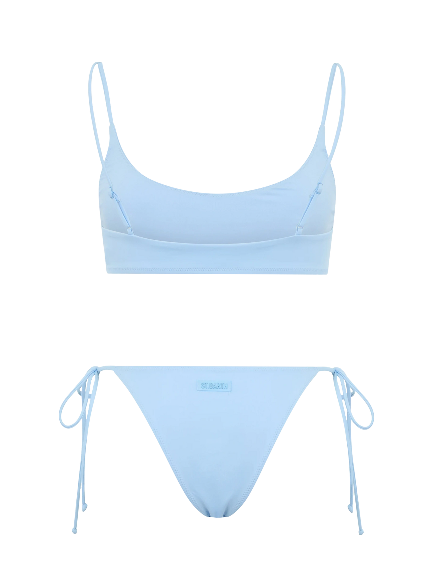 Woman light blue bralette bikini Judy Naomi - MC2 Saint Barth