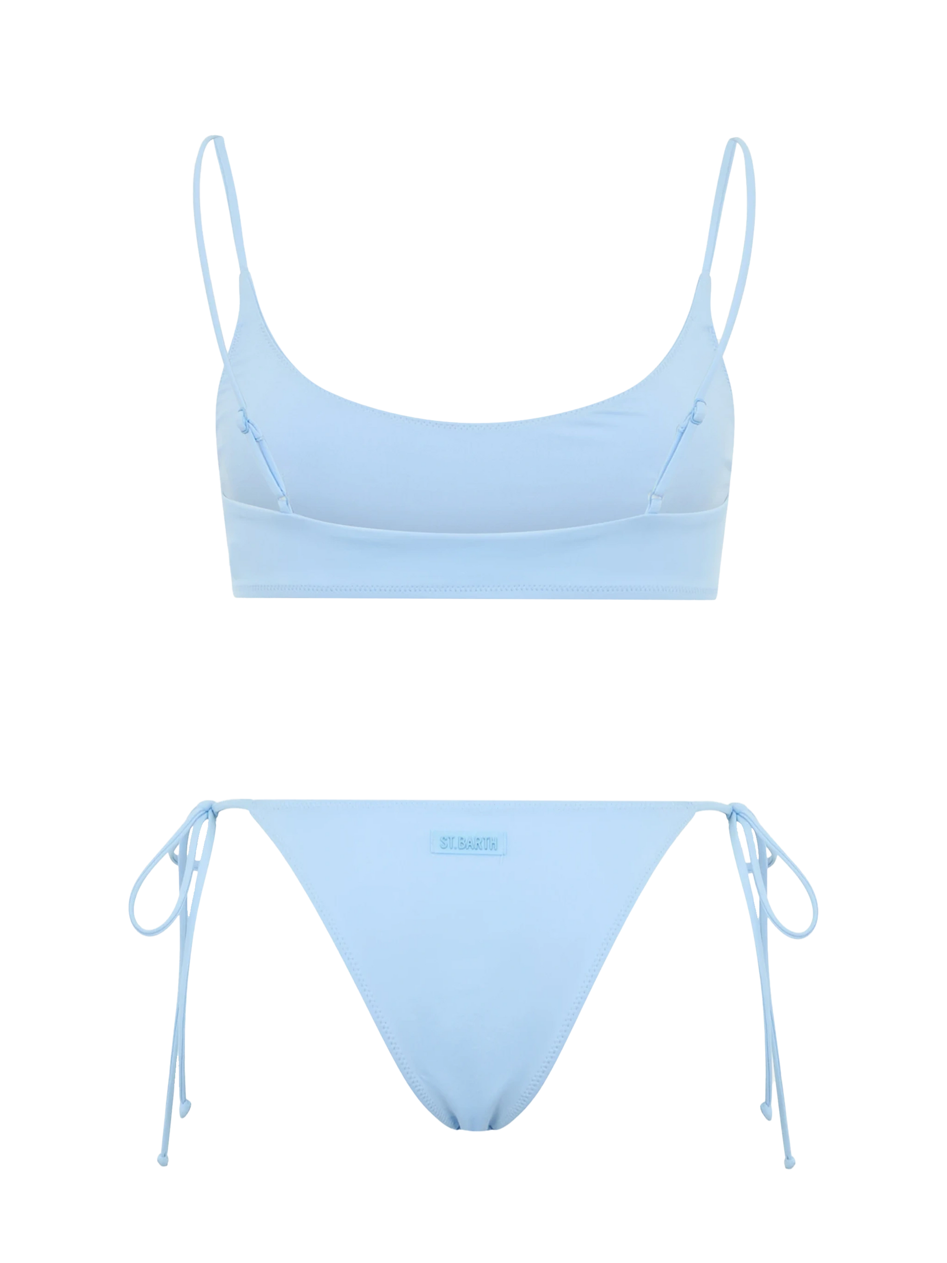 Woman light blue bralette bikini Judy Naomi - MC2 Saint Barth