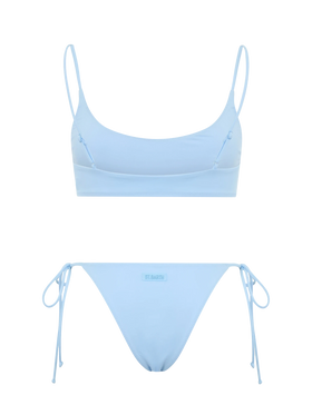 Woman light blue bralette bikini Judy Naomi - MC2 Saint Barth