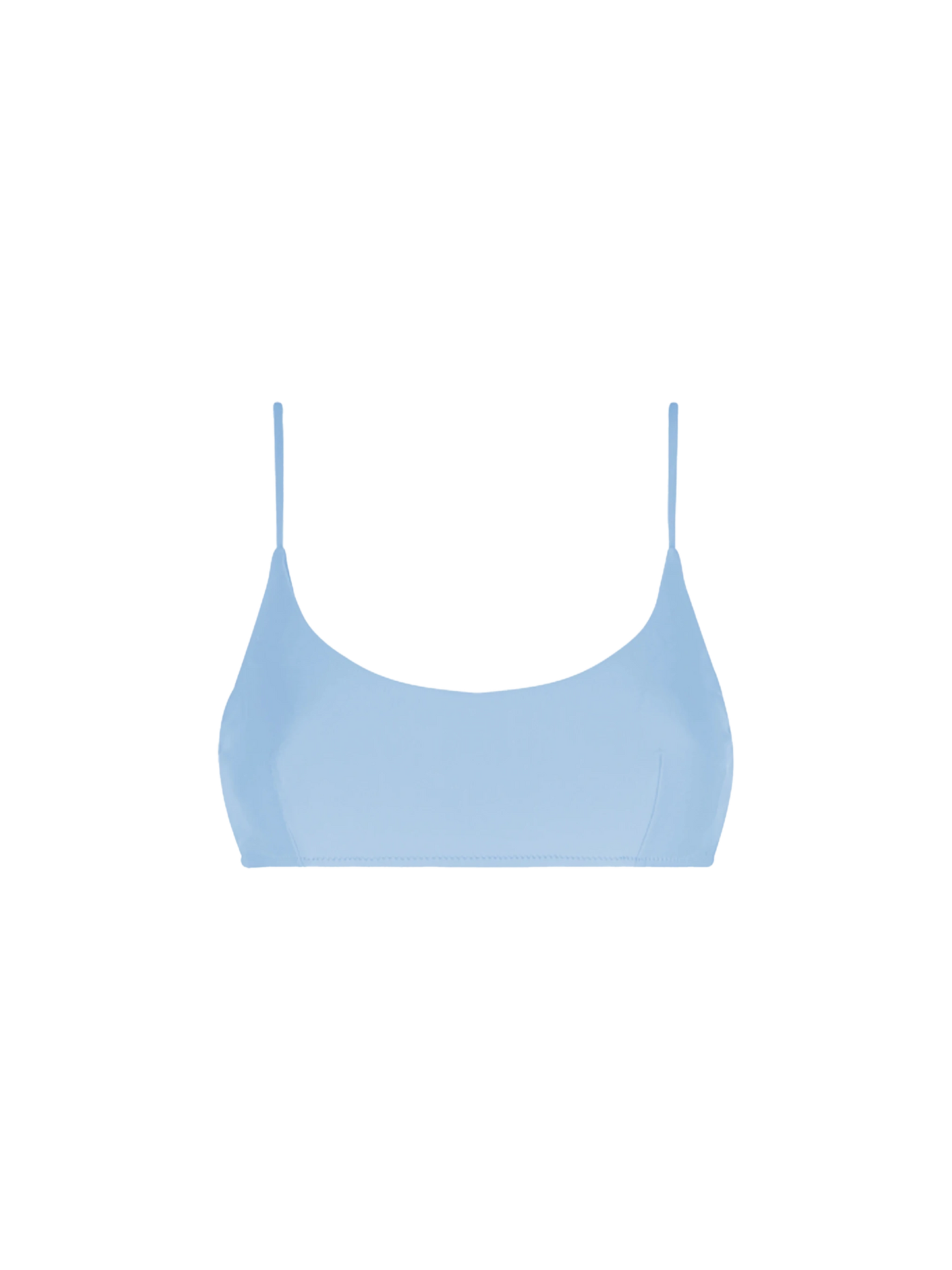Woman light blue bralette beach top Judy - MC2 Saint Barth