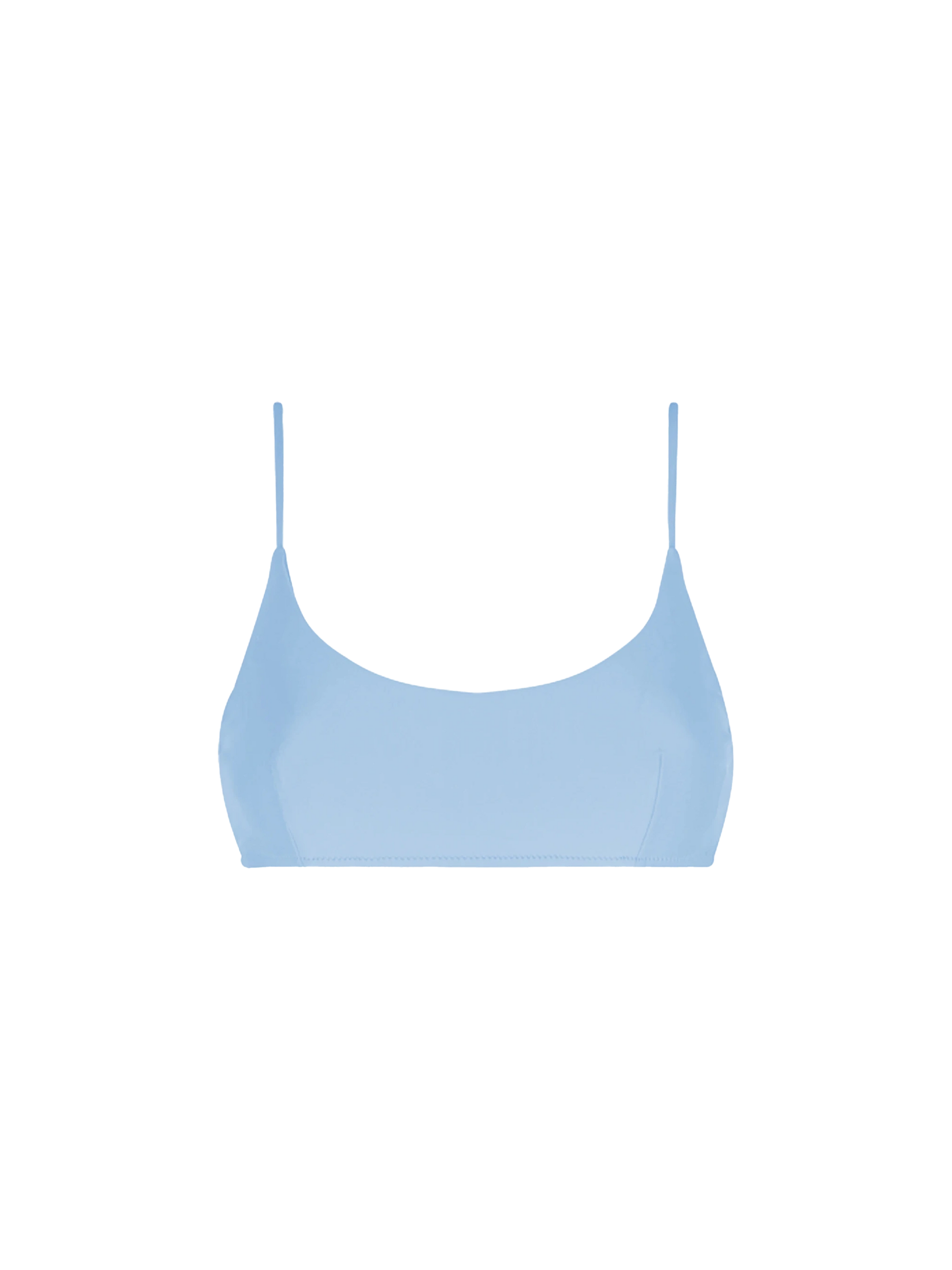 Woman light blue bralette beach top Judy - MC2 Saint Barth