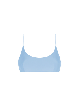 Woman light blue bralette beach top Judy - MC2 Saint Barth