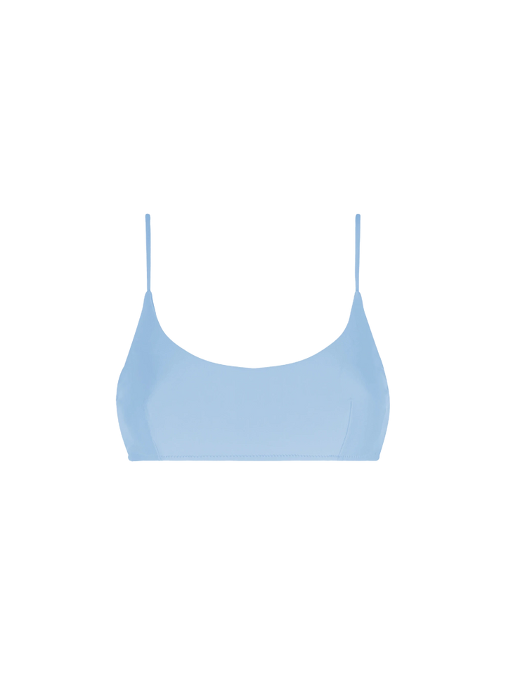 Woman light blue bralette beach top Judy - MC2 Saint Barth