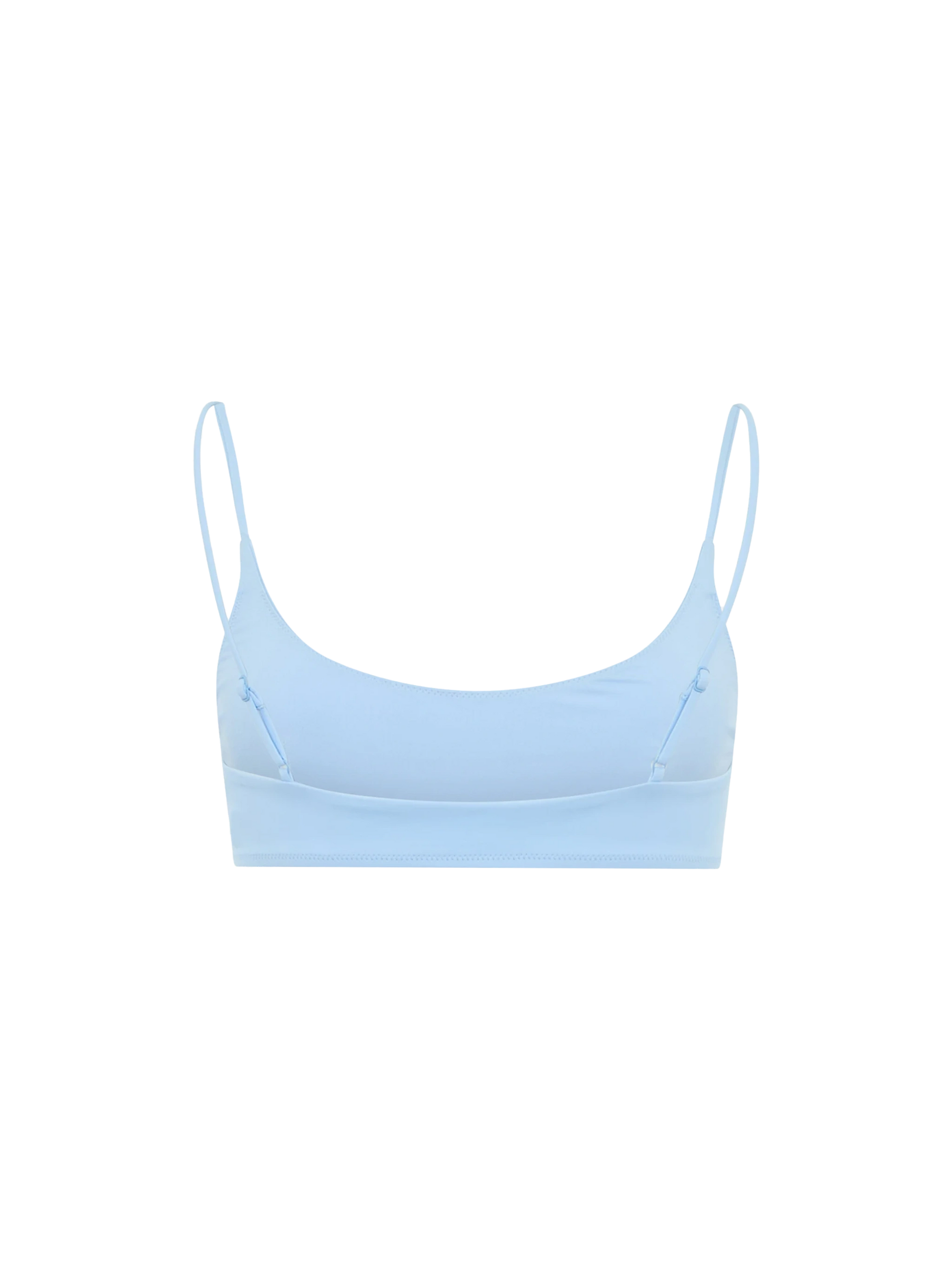 Woman light blue bralette beach top Judy - MC2 Saint Barth