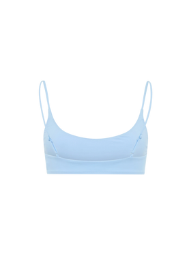 Woman light blue bralette beach top Judy - MC2 Saint Barth