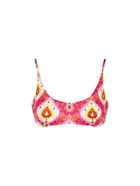 Woman bralette swimsuit with ikat print - MC2 Saint Barth