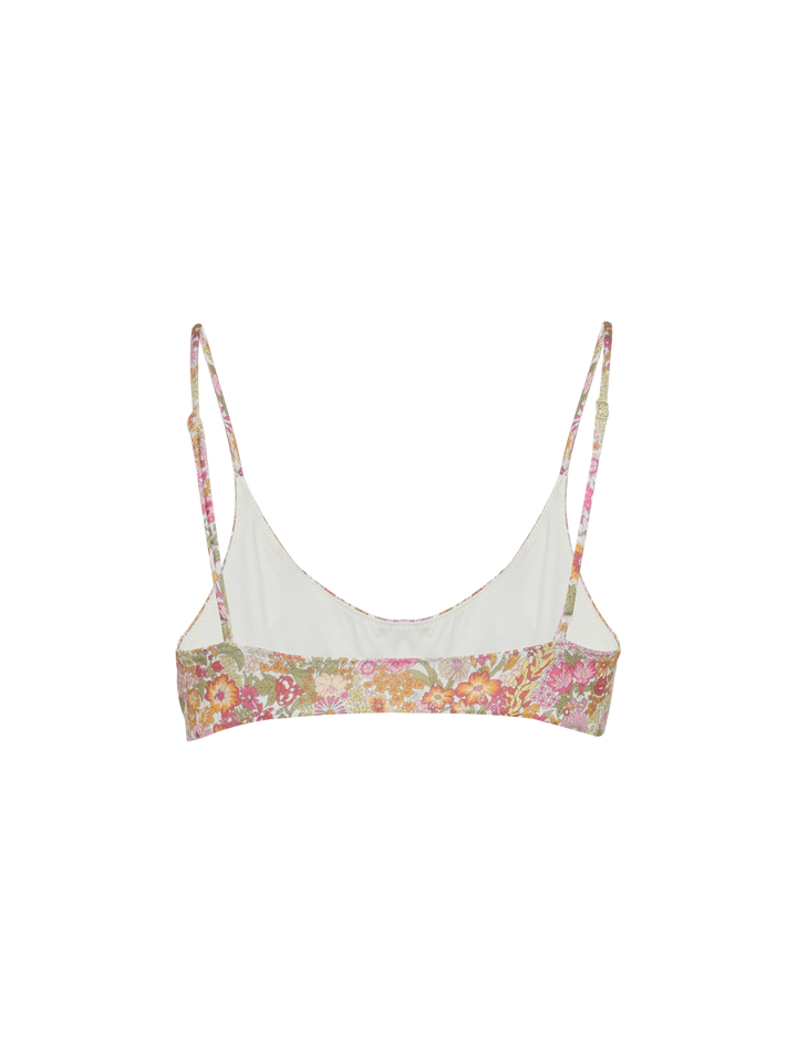 Judy bralette beach top Judy with Margaret Annie print | MADE WITH LIBERTY FABRIC - MC2 Saint Barth