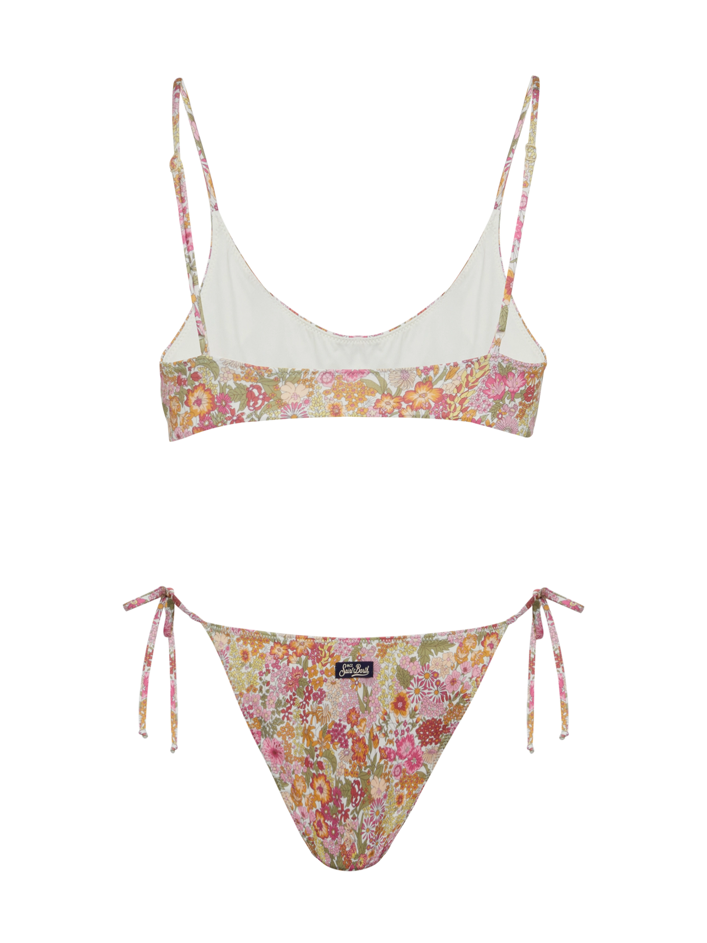 Bralette bikini Judy Virgo with Margaret Annie floral print | MADE WITH LIBERTY FABRIC - MC2 Saint Barth