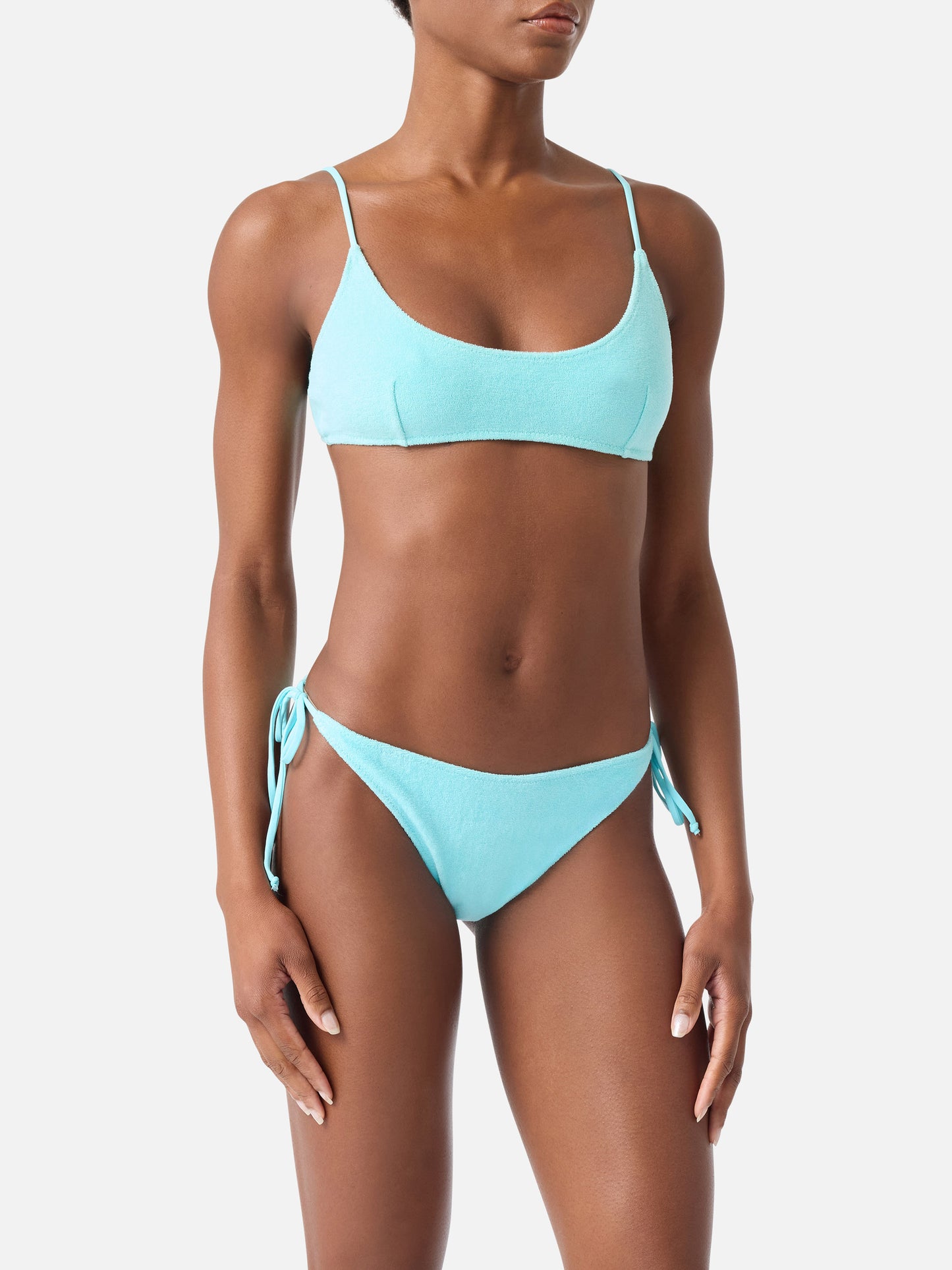 Bikini brassière Judy Virgo en éponge verte 
