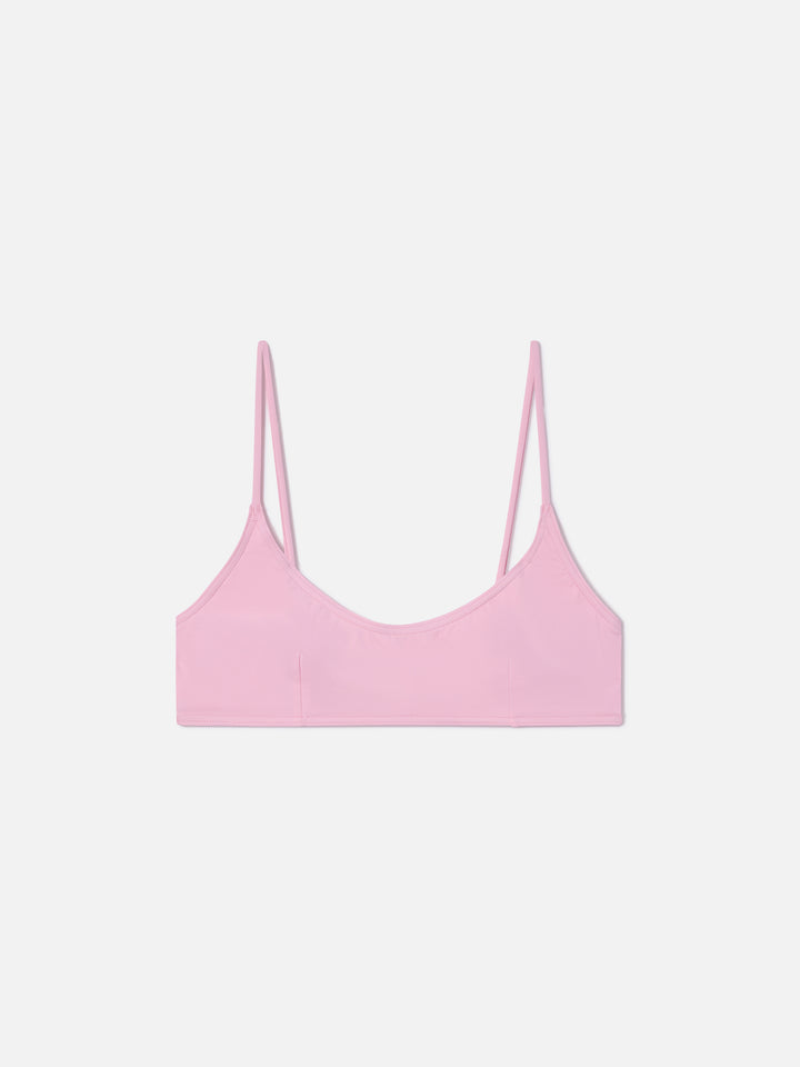 Top bikini Judy bralette rosa chiaro 