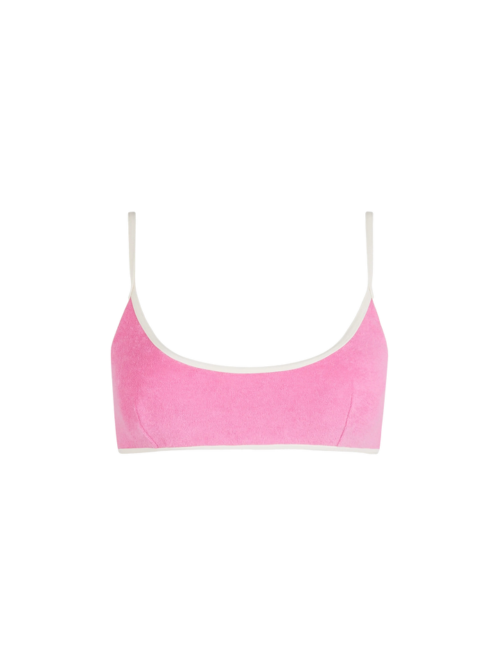 Top mare donna Judy bralette in spugna con bordino
