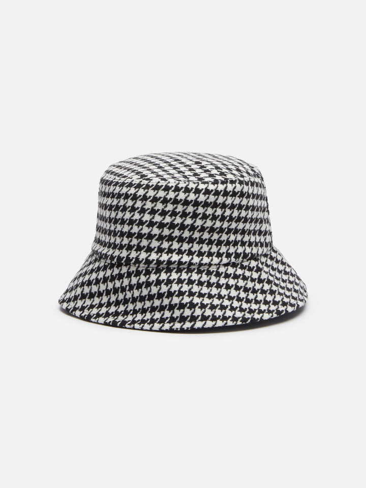 Bucket hat Jude with pied de poule print - MC2 Saint Barth