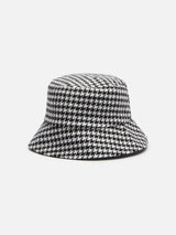 Cappello da pescatore Jude con stampa pied de poule