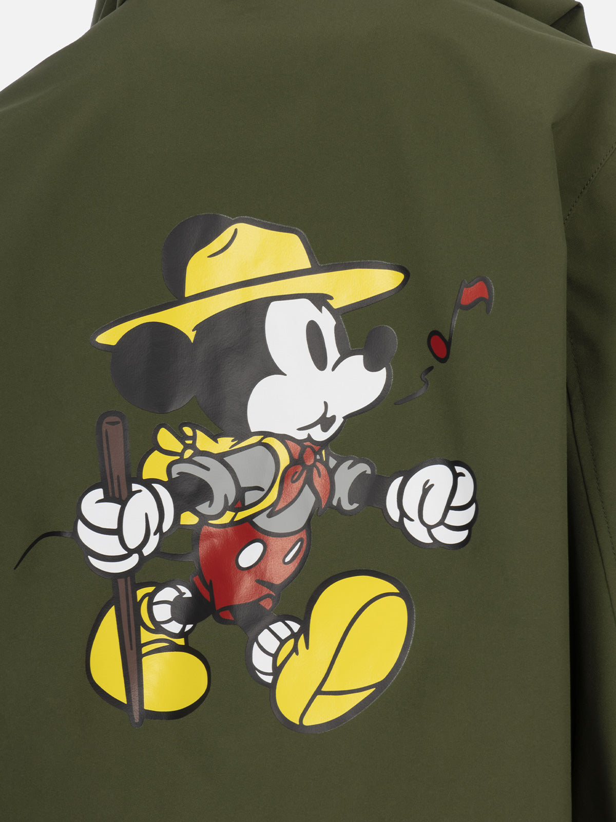 Boy hooded lightweight windbreaker Kauris Jr with Mickey Mouse print | DISNEY SPECIAL EDITION - MC2 Saint Barth