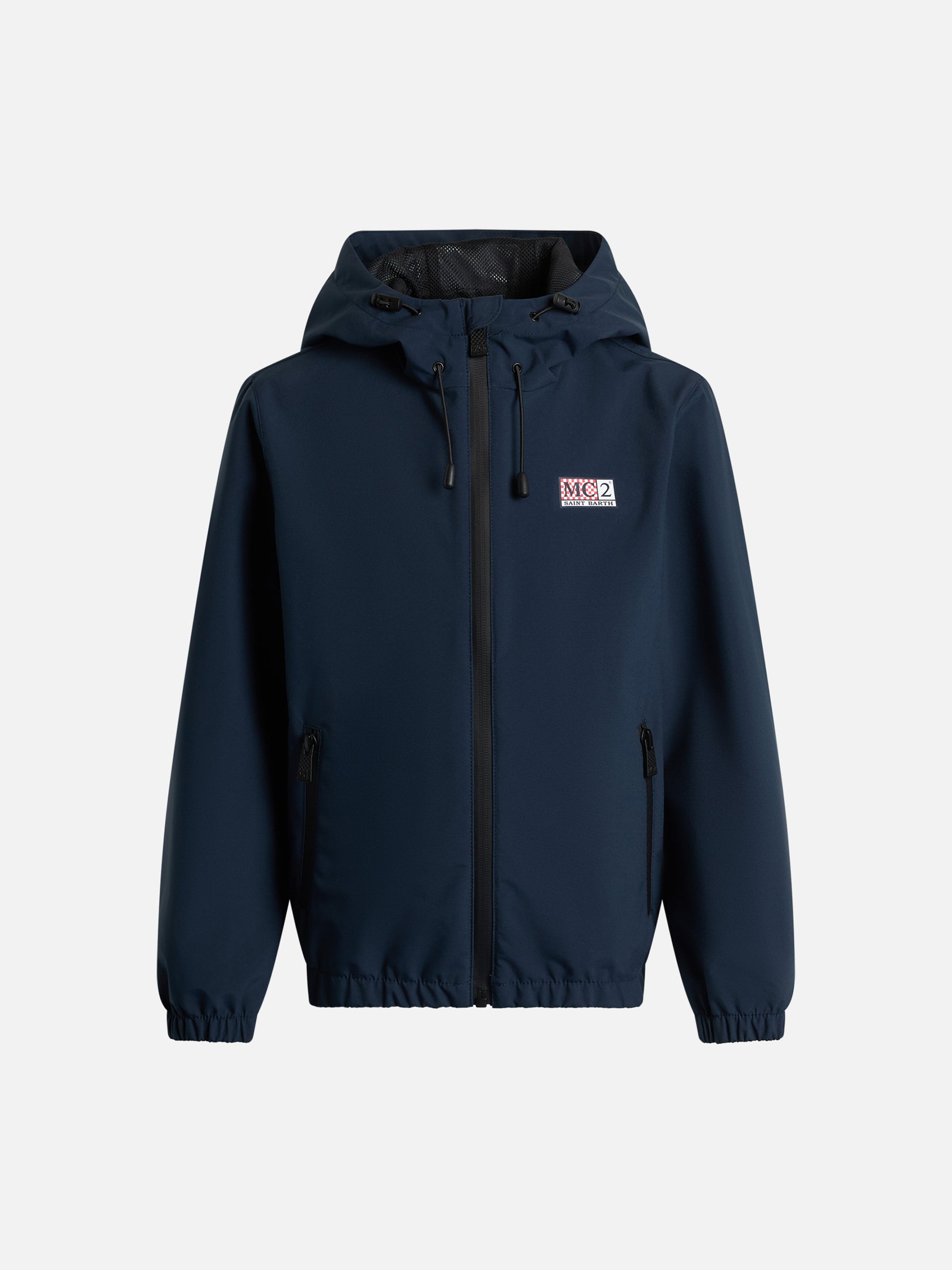 Boy hooded lightweight windbreaker Kauris Jr with Snoopy print | SNOOPY PEANUTS SPECIAL EDITION - MC2 Saint Barth