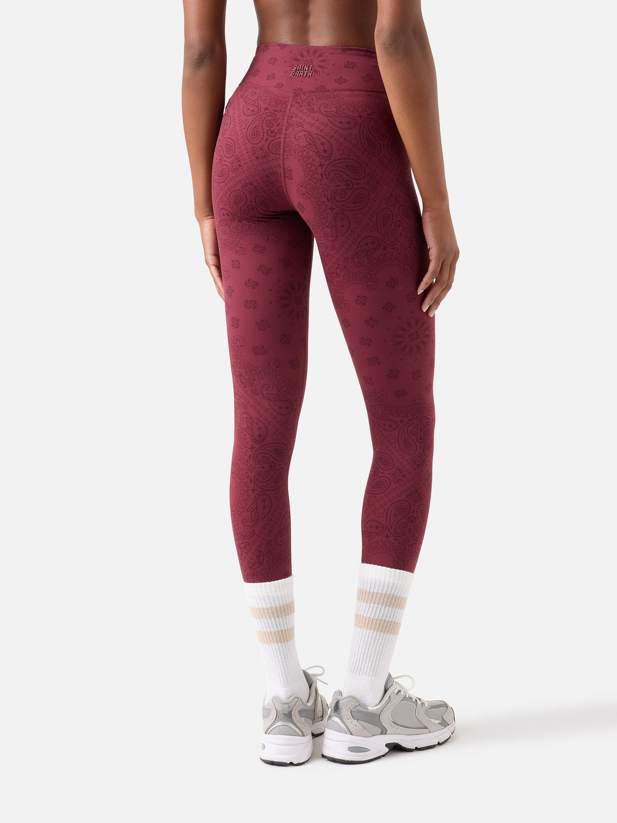 Leggings Kaya con estampado bandanna 