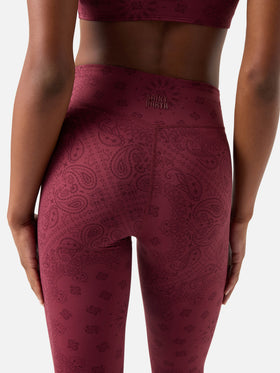 Leggings Kaya con estampado bandanna 