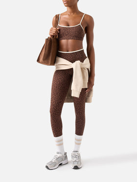 Legging Kaya à imprimé léopard 