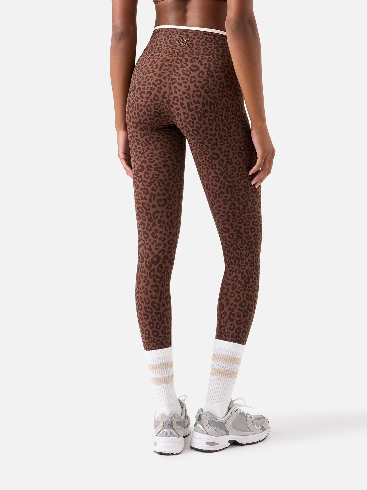 Legging Kaya à imprimé léopard 