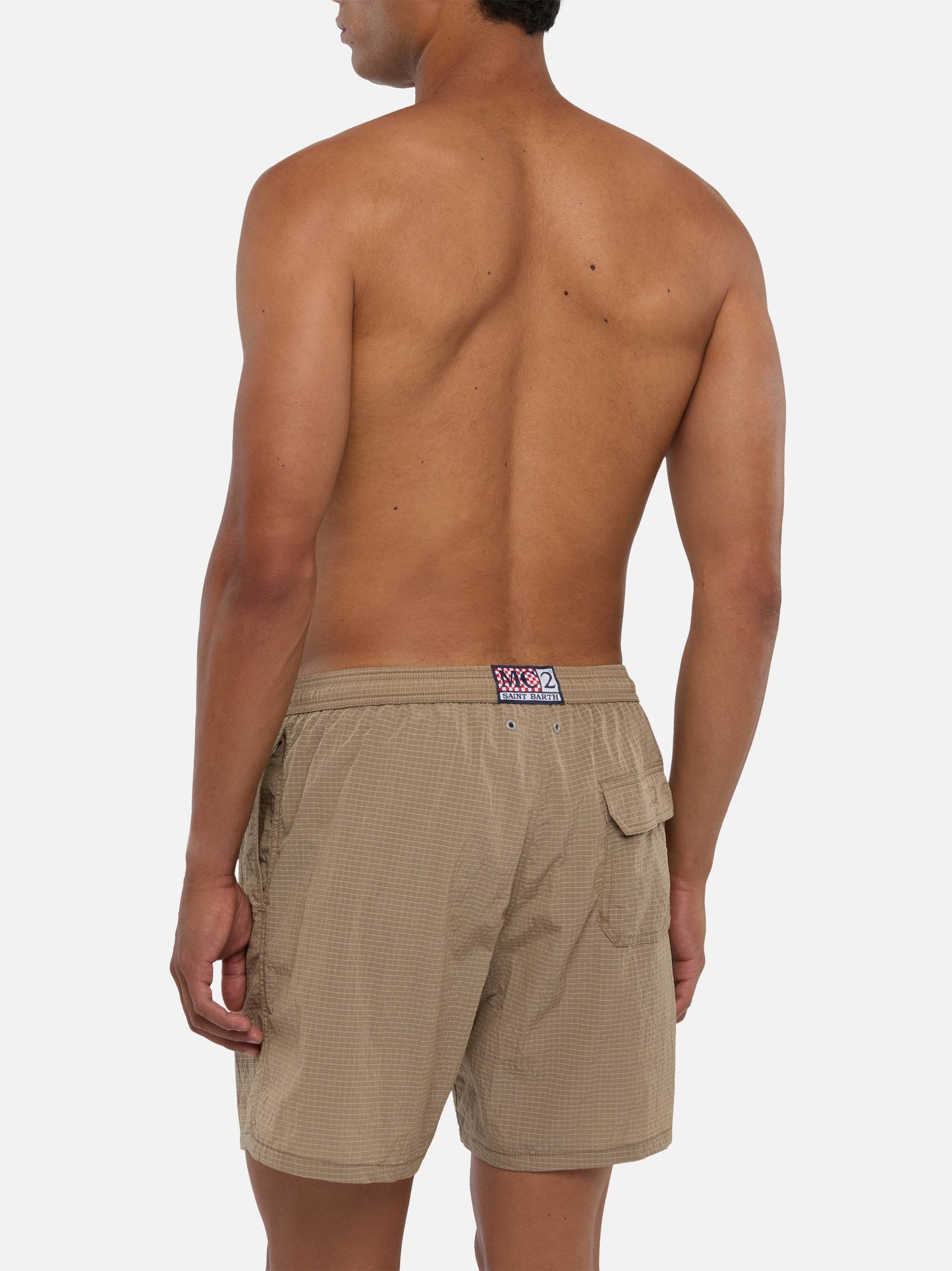 Mid-length swim shorts Katch in ripstop fabric