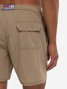 Mid-length swim shorts Katch in ripstop fabric