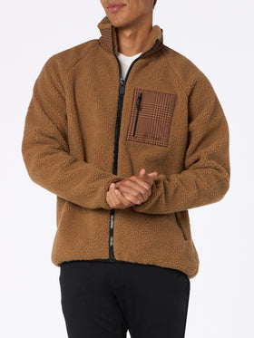 Man sherpa-fleece jacket Keystone - MC2 Saint Barth