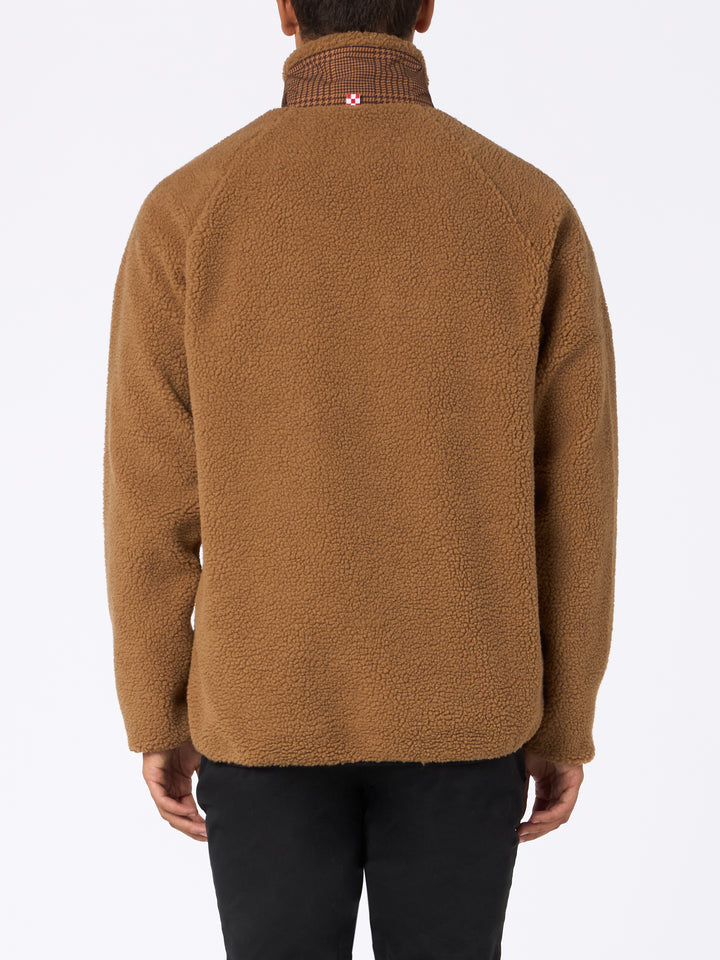 Man sherpa-fleece jacket Keystone - MC2 Saint Barth