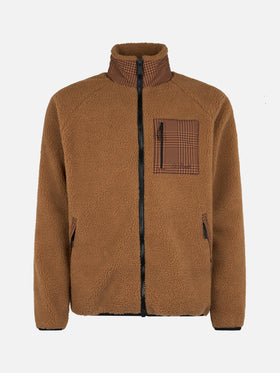 Man sherpa-fleece jacket Keystone - MC2 Saint Barth