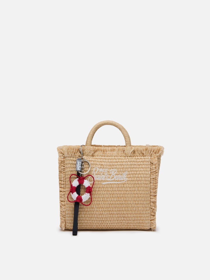 Schlüsselanhänger mit gehäkeltem Lebensretter-Anhänger