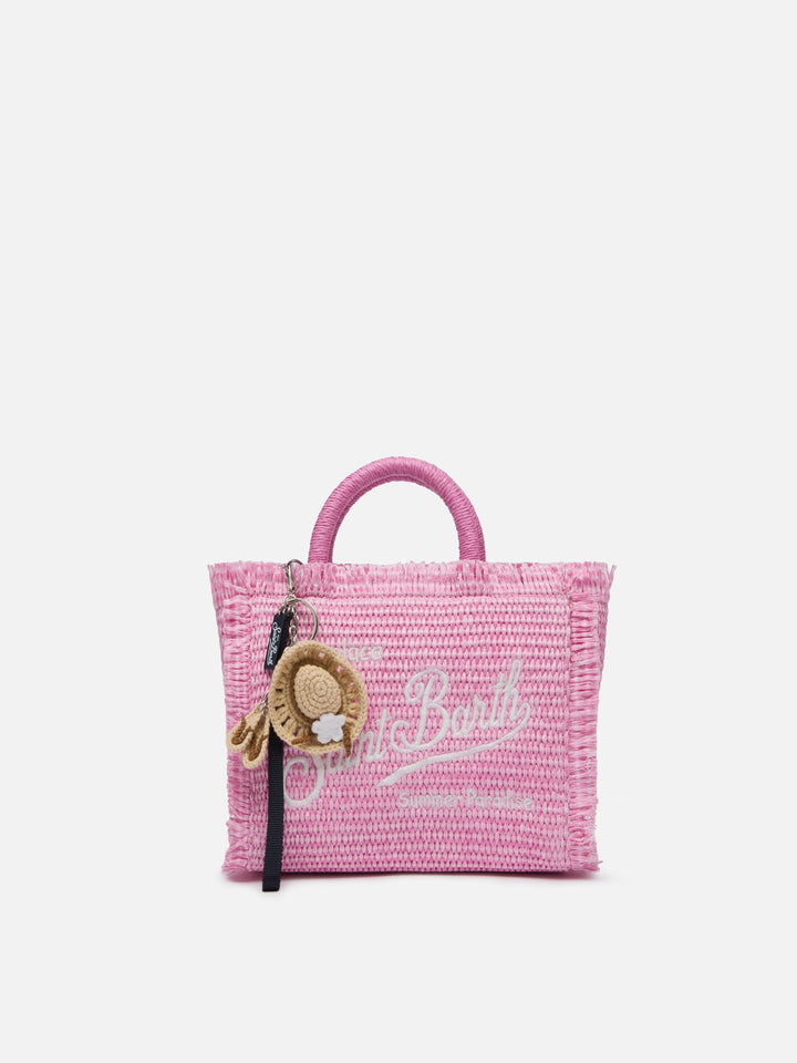 Portachiavi Keyring con charm flip flops crochet