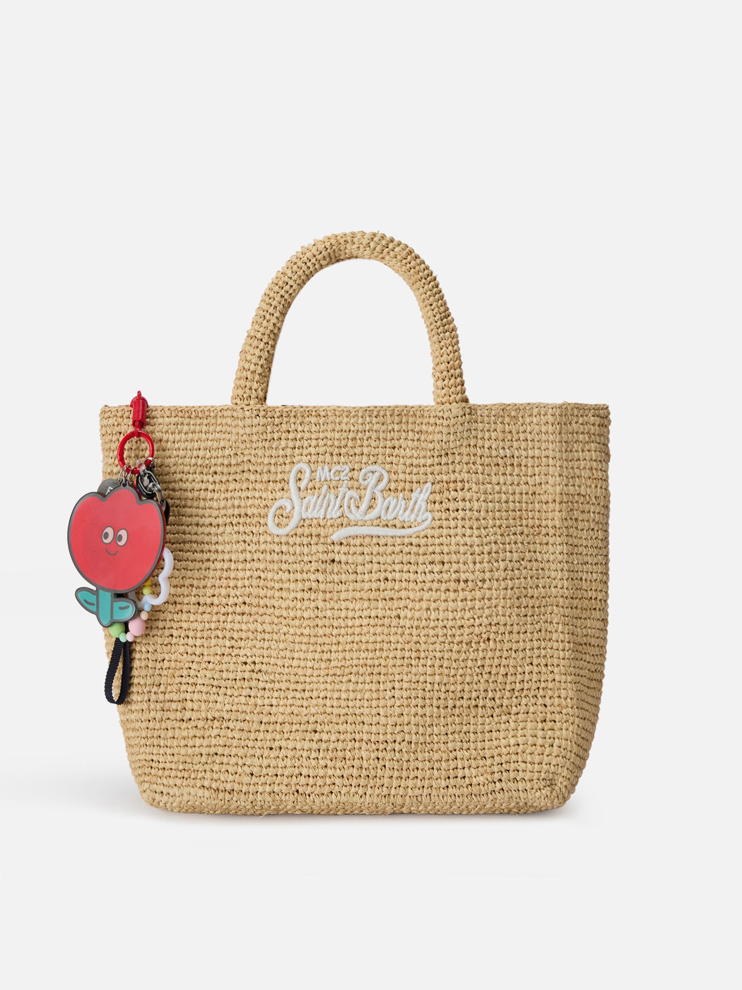 Lustiger Taschenanhänger mit Tulpe