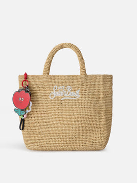 Lustiger Taschenanhänger mit Tulpe