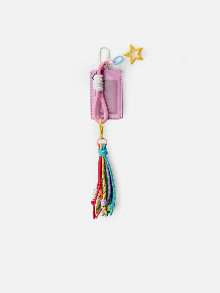 Funny charm da borsa con badge