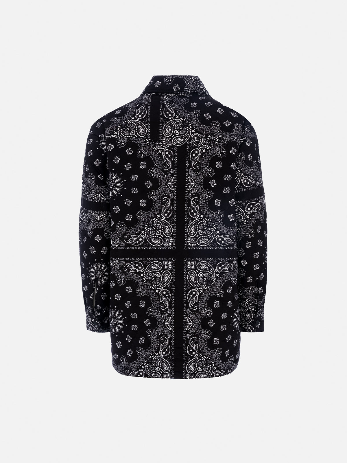 Woman jacket with black bandanna print - MC2 Saint Barth