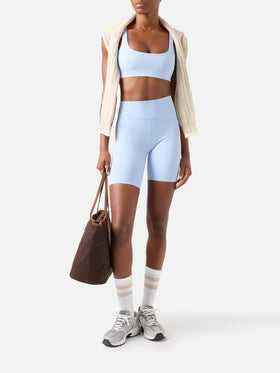 Light blue Kassie fitness top