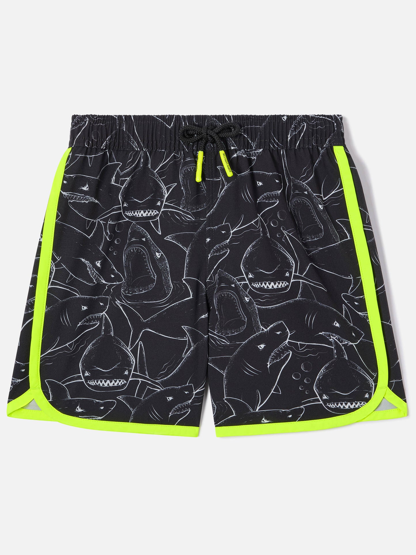 Bañador tipo shorts para niño con estampado de tiburones 