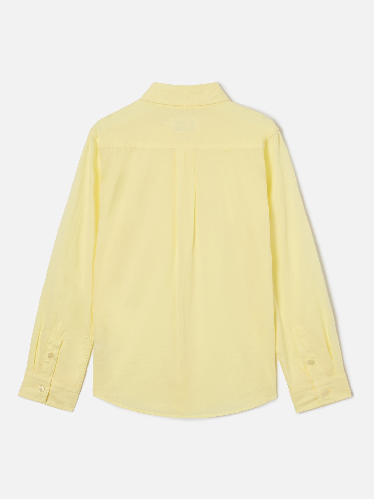 Camicia Chemise Jr in cotone voile giallo burro
