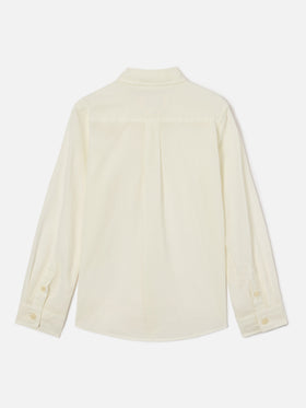 Camicia Chemise Jr in cotone voile panna