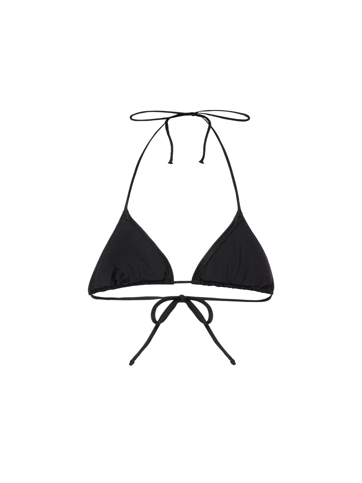 Leah black triangle top swimsuit - MC2 Saint Barth