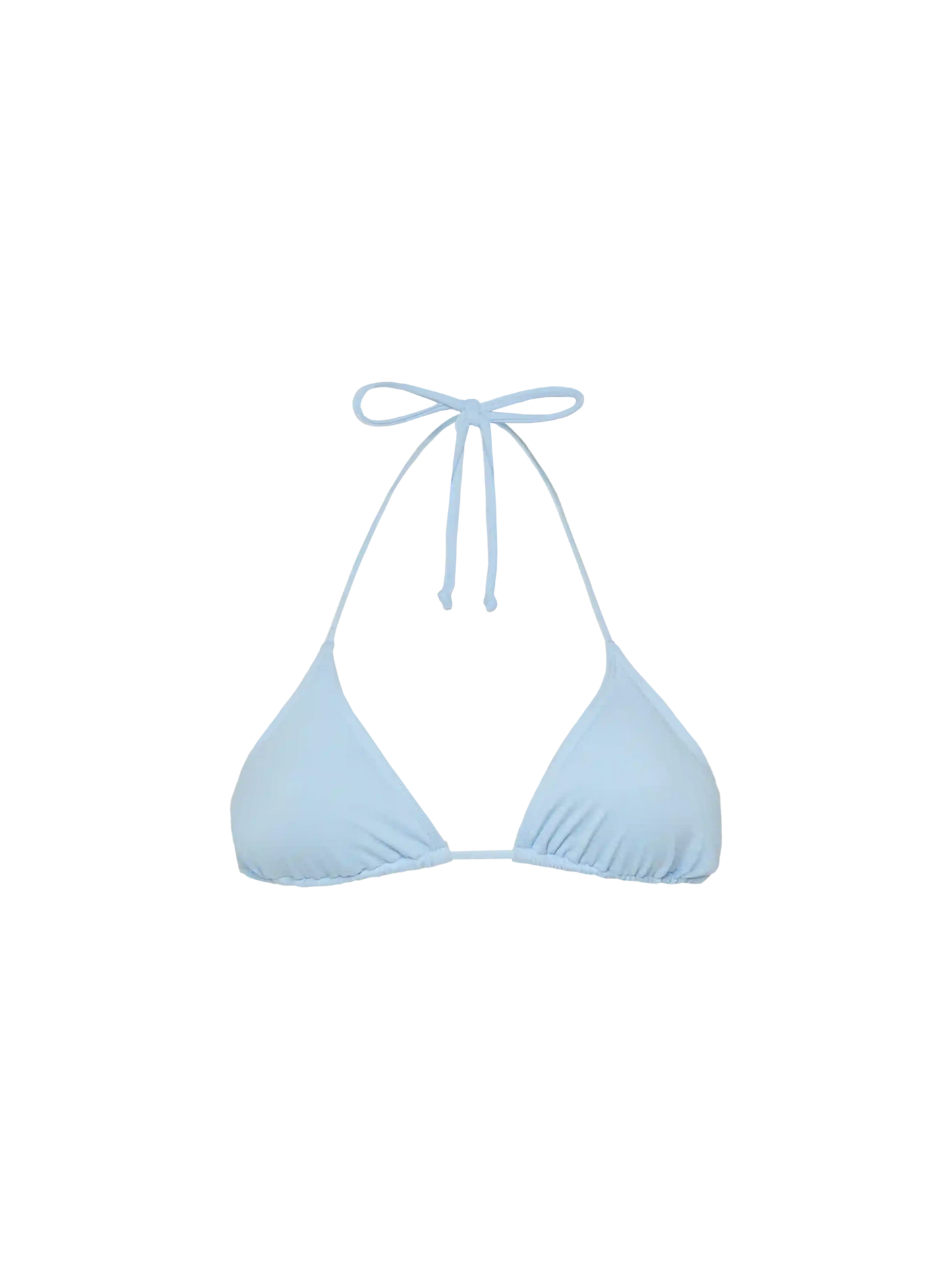 Leah light blue triangle top swimsuit - MC2 Saint Barth