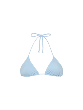 Leah light blue triangle top swimsuit - MC2 Saint Barth