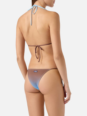 Klassischer Triangel-Bikini Leah Marielle mit Farbverlauf