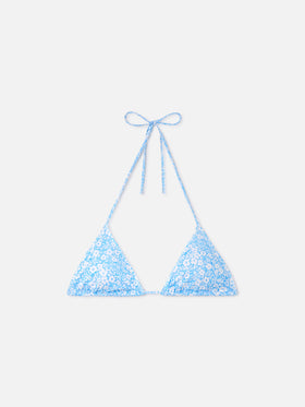 Leah Triangel-Bikinioberteil mit floralem Print 