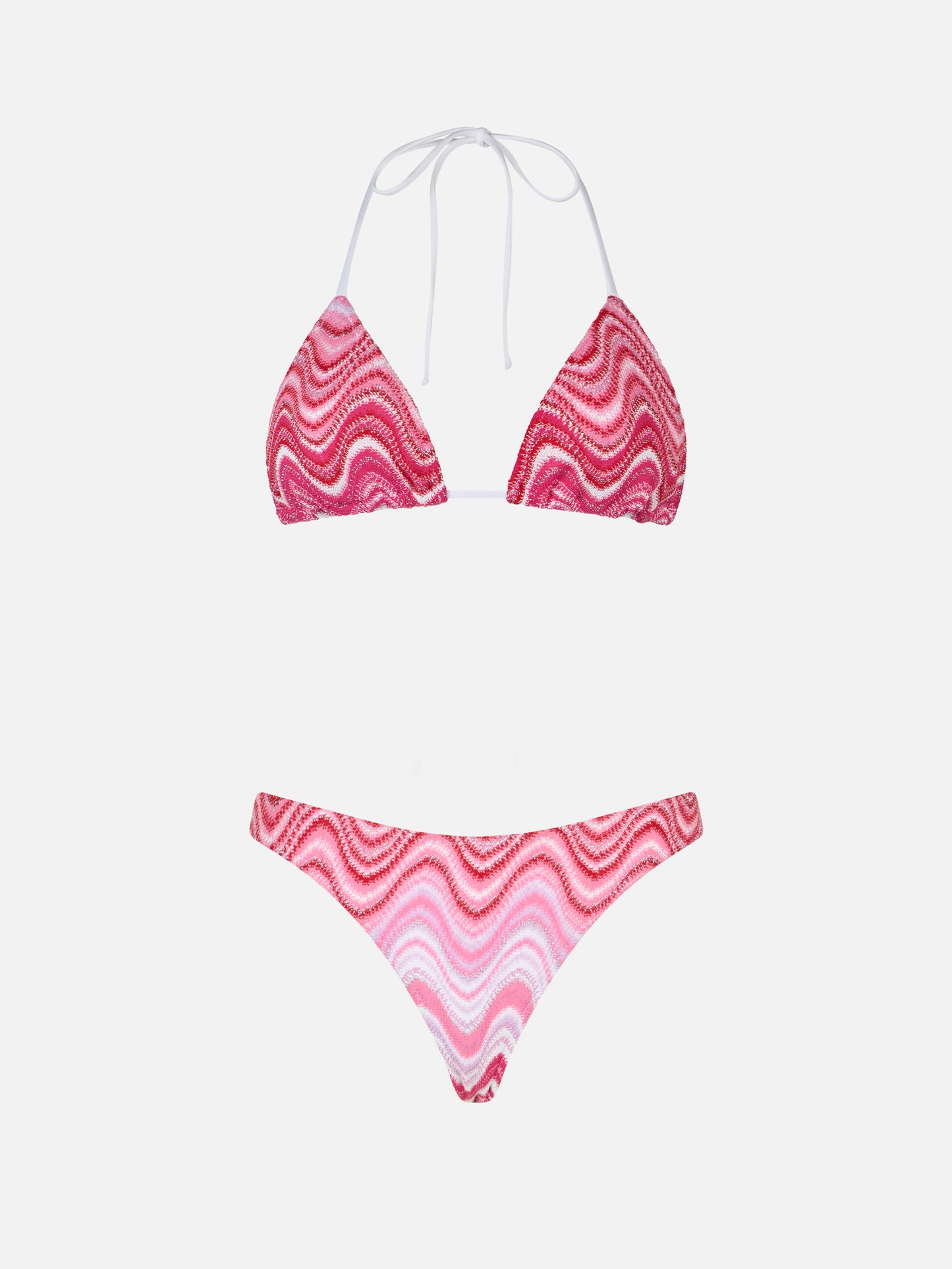 Damen-Triangel-Bikini Leah Naomi aus Raschelstrick 