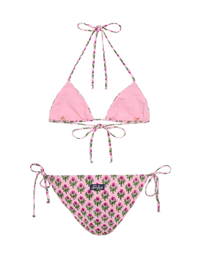 Triangle bikini Leah Virgo with floral print - MC2 Saint Barth